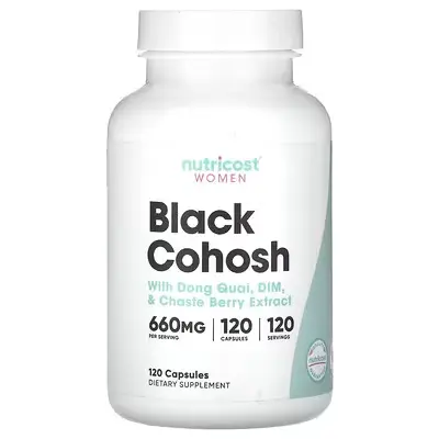 Nutricost Black Cohosh For Women 660 Mg Capsules